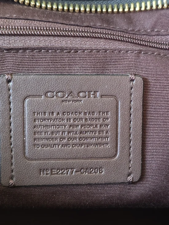 Coach Ellis Large Tote #CA208 - Picture 5 of 15